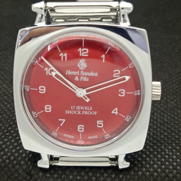 Red Dial Men's Watch - Picture 4 of 8